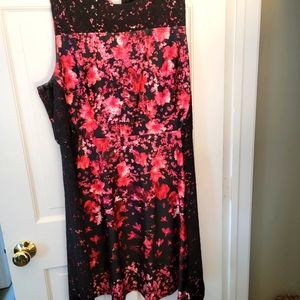 Size 22 Floral Roz and Ali Dress